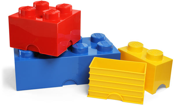 Mattoncini di stoccaggio LEGO ufficiali
