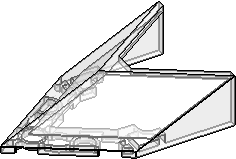 6×4×1⅓ Windscreen, Pointed