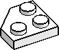 45° 2×2 Corner