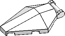6×4×1 Windscreen, Hexagonal w/ Handle