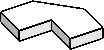 2×2 Tile, Corner w/ Cutout