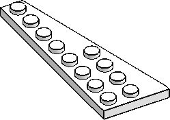 76° 8×3 Wedge R.