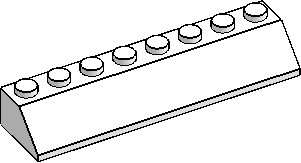 45° 2×8 Slope