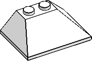 3×4 Corner Slope