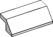 45° 2×4 w/ Cutout