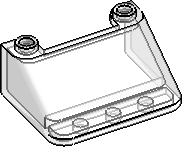 3×4×1⅓ Windscreen