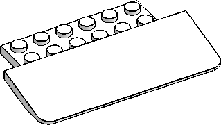15° 5×8×⅔ Ramp w/ Rounded Corners