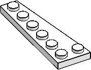 80° 6×2 Wedge R.