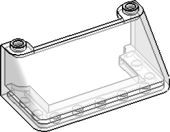 45° 3×6×2 Windscreen