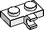 1×2 Clip Side, Horizontal