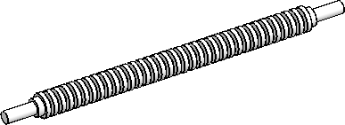 12L Ribbed Hose w/ Bar Ends