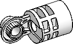 2×2×2 Round w/ Rotation Joint Socket