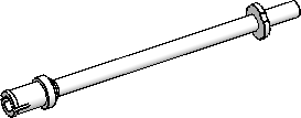8L Bar w/ Pin & Ring