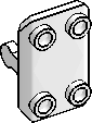2×3 4-studs, Handle