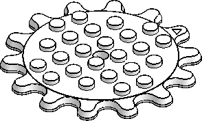 6×6 Gear w/ 14-Tooth