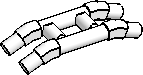 Pantograph Shoe w/ 4-Bars