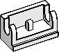 1×2 Hinge, Base