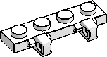 1×4 Dual 1-Finger, Side