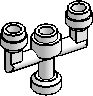 Candelabra w/ 3-Arms