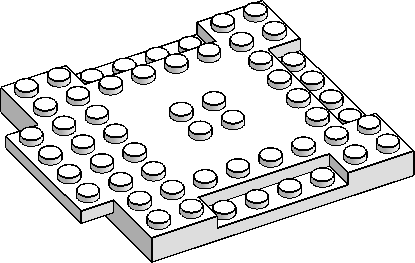 8×8×⅔, Studs 4-Edges