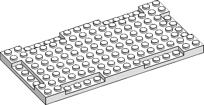 8×16×⅔ w/ Studs