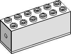 2×6×2 Brick, Counter Weight