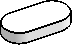 1×2 Tile, Ø1 Ends