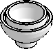 2×2 Dome, Inv. w/out Studs