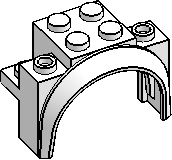 4×2½×2⅓ Arch Mudguard