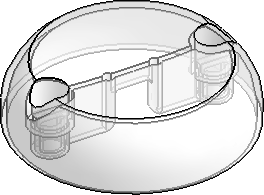 7×7 Dome, Flat w/ 2-Pin Holes