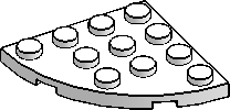4×4, Ø8 ¼-Circle