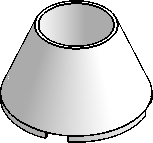3×3×2 Cone