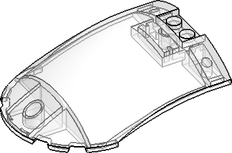 6×8×2 Windscreen, Curved