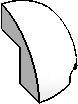 2×2×1⅔ Curved Corner