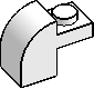 1×2×1⅓ Curved