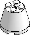 3×3×2 Cone