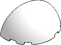 6×3×2⅓ ½-Dome