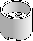 3×3×2 Round w/ Recess