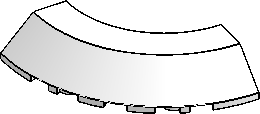 5×5 Corner, 45° Slope