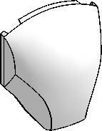 4×5×1⅔ Domed Curve