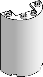 2×4×5, Ø4 ½-Cylinder