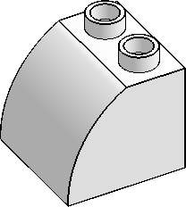 DUPLO 2×2×1½ Curved