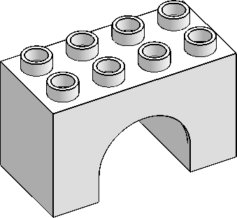 DUPLO 2×4×2 Arch