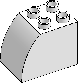 DUPLO 2×3×2 Curved