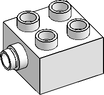 DUPLO 2×2 w/ Rotation Snap