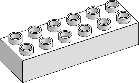 DUPLO 2×6 Brick
