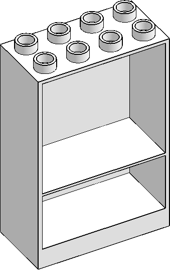 DUPLO 2×4×5 Cabinet