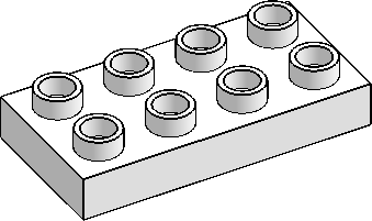 DUPLO 2×4 Plate