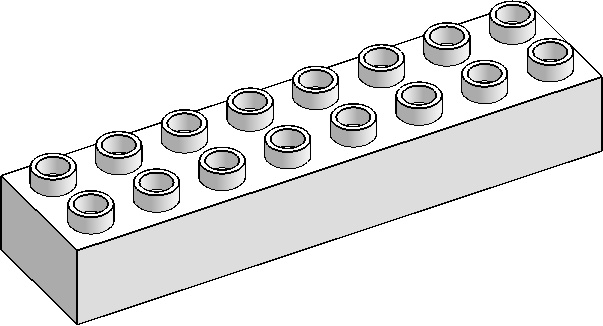 DUPLO 2×8 Brick