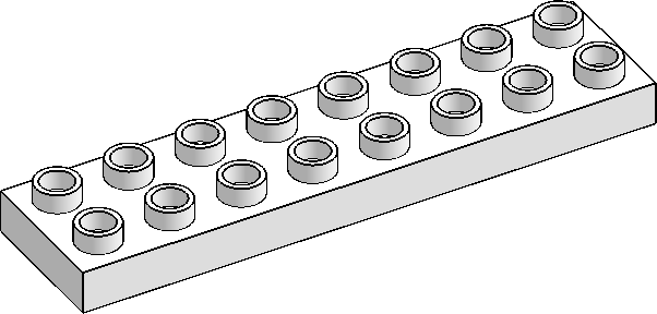 DUPLO 2×8 Plate